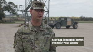 64th Military Police Brigade conducts M249 and M240B qualifications