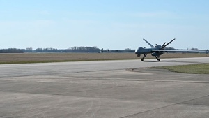 MQ-9 Taxi, Takeoff, and Land Advanced Wrath B-Roll
