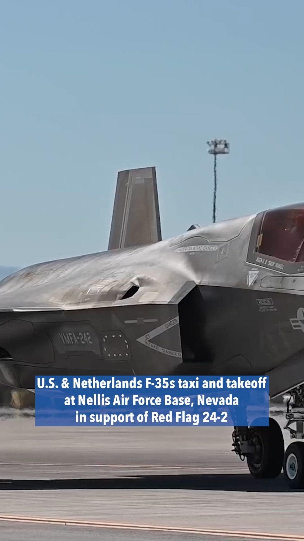 DVIDS - Video - US & Netherlands F-35s Red Flag 24-2