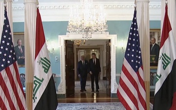 Secretary of State Antony J. Blinken meets with Iraqi Foreign Minister Fuad Hussein