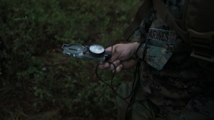 Last Iteration of Scout Sniper Course at the School of Infantry-East: Land Navigation Evaluation