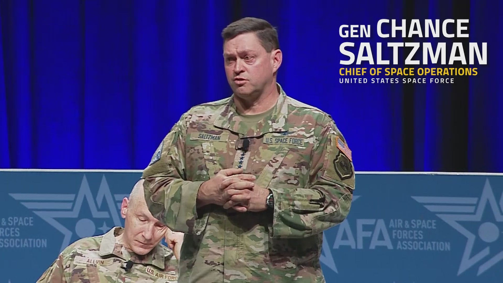 How does the Space Force reoptimize for Great Power Competition? Chief of Space Operations Gen. Chance Saltzman explains the people aspect of the Space Force and how total force #guardians will play a role in ensuring our nation's military superiority. #reoptimization #DAFGPC