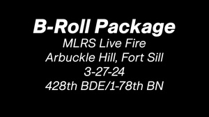 MLRS B-Roll
