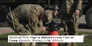 Fire Engine Maintenance Repair Course on Camp Lincoln