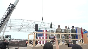 Hangar 1 Topping-Out Ceremony
