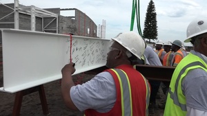Hangar 1 Topping-Out Ceremony B-ROLL