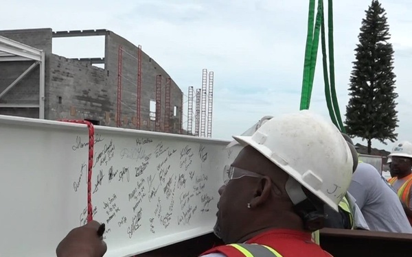 Hangar 1 Topping-Out Ceremony B-ROLL