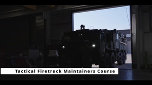 Fire Engine Maintenance Repair Course on Camp Lincoln