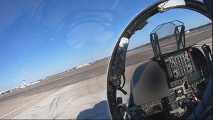 GoPro timelapse of U.S. Marine Corps Capt. Sven Jorgensen's flight as an AV-8B Harrier II student pilot