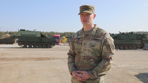 1st Bn., 9th FAR conducts Table XVIII in Lithuania