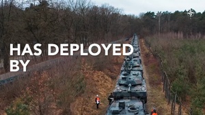 NATO’s quick-reaction force trains in Poland (mastersub)