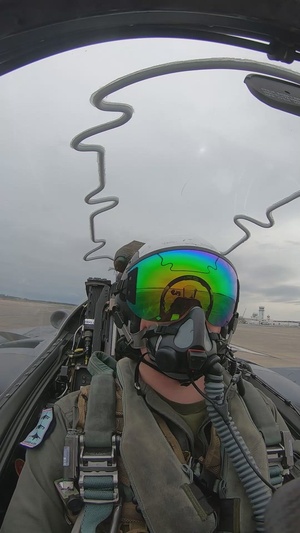 GoPro timelapse of U.S. Marine Corps Capt. Joshua Corbett's flight as an AV-8B Harrier II student pilot