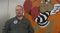 Interview with U.S. Marine Corps Capt. Sven Jorgensen, one of the Marine Corps' final two AV-8B Harrier II student pilots