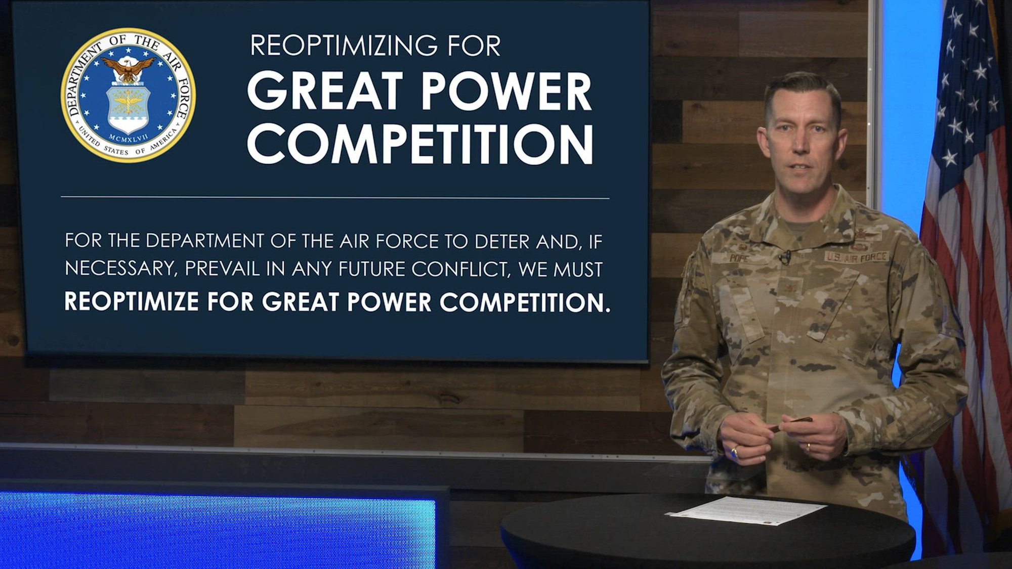 Col Billy Pope, 81 TRW/CC, and CMSgt Michael Venning, 81 TRW/CCC, discuss the Secretary of the Air Force&#39;s Reoptimizing for Great Power Competition initiative, Keesler&#39;s economic impact on the local area, the Dragon Tank innovation contest, and future updates to the 81 TRW&#39;s priorities. They also recapped the Eagles vs Chiefs softball game.