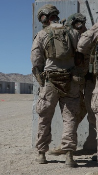 Marines with V26 conduct urban operations during ITX for SLTE 2-24