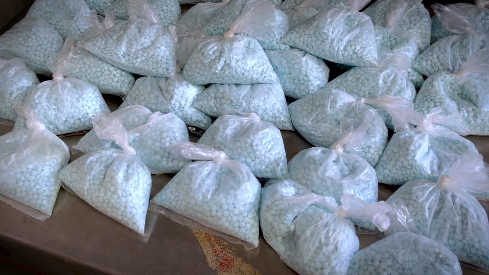 DVIDS - Video - B-Roll of Fentanyl Seizure