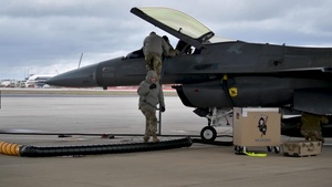 Historical First F-16 Flight at the 122nd Fighter Wing
