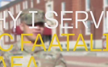 SFC Faatali Siaea shares why he serves in the U.S. Army