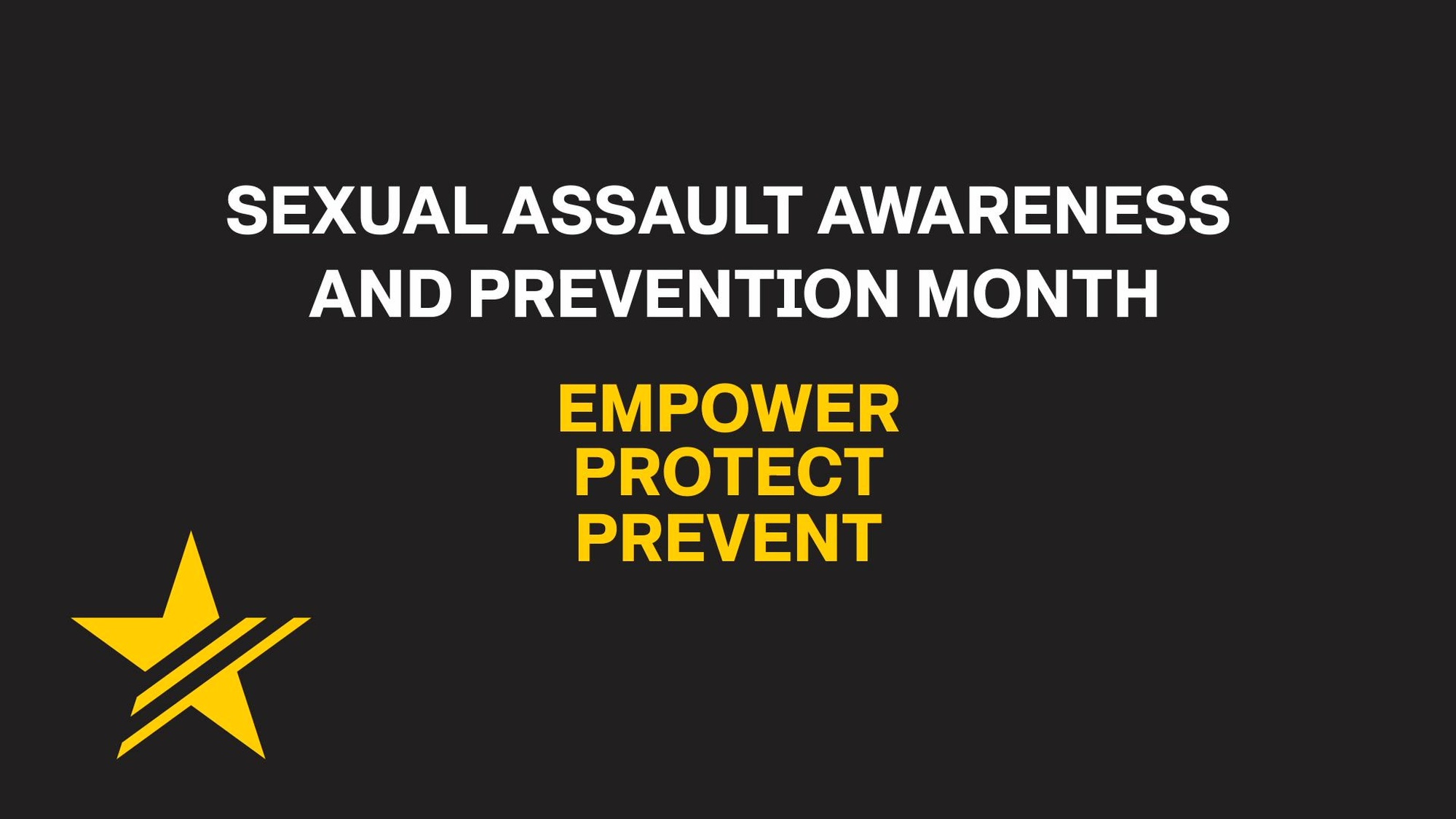 "Change Through Unity: Empower. Protect. Prevent." This is the unified message from Lt. Gen. Jody Daniels, Chief of Army Reserve and Commanding General, Maj. Gen. Gene J. LeBeouf, Deputy Commanding General for Army Reserve, and Command Sgt. Major Andrew Lombardo, Command Sergeant Major for the Army Reserve. April is Sexual Assault Awareness and Prevention Month (SAAPM), and senior leaders are dedicated to highlighting the power of acts that can bolster prevention, increase reporting, and promote advocacy for a safer U.S. Army Reserve. "We are committed now, and always, to ensuring that our Army Reserve Soldiers are able to serve their country in an environment that is fully aligned with all Army values."