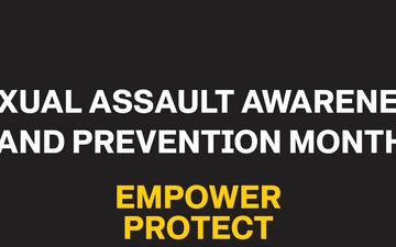 April is Sexual Assault Awareness and Prevention Month