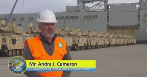3rd Armored Brigade Combat Team, 4th Infantry Division Deployment – Port of Alexandroupolis