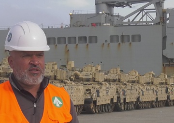 3rd Armored Brigade Combat Team, 4th Infantry Division Deployment – Port of Alexandroupolis