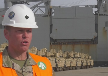3rd Armored Brigade Combat Team, 4th Infantry Division Deployment – Port of Alexandroupolis