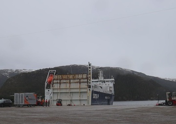 U.S. Marine Logistics: Port Operations in Support of Exercise Nordic Response 24