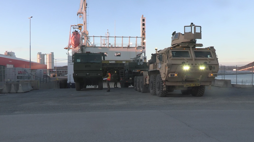 DVIDS - Video - MCPP-N Equipment Offloaded at Verdal Port