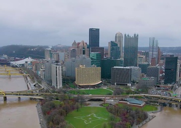 B-Roll Package: High waters in Pittsburgh shut down navigation