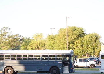 Moody AFB Ready Tiger Out Processing (B-roll)