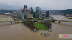 Pittsburgh District opens up crest gates to release water from Conemaugh Dam