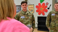 105th Weather Flight, 118th Wing talks weather at Dr. William Burrus Elementary