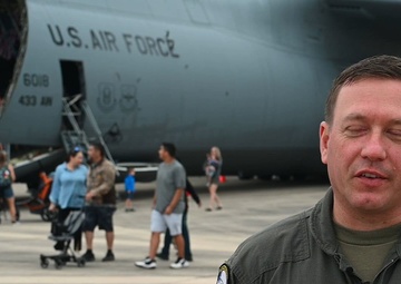 C-5 Crew Chief at The Great Texas Air Show 2024