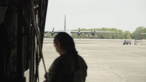 Eclipse imagery from Arkansas National Guard C-130H