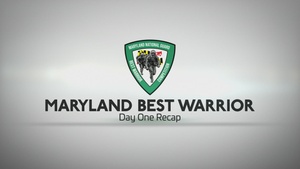 Maryland's Best Warrior Day 1 Recap