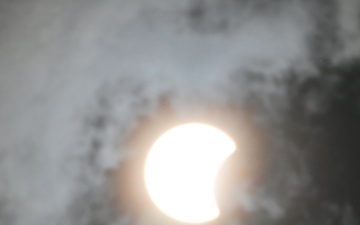 Solar Eclipse Passes Over Bardwell Lake