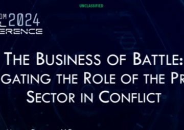 The Business of Battle: Navigating the Role of the Private Sector in Conflict