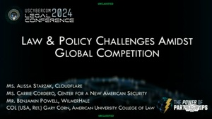 Law and Policy Challenges Amidst Global Competition