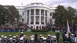 President Biden and the First Lady Greet Prime Minister Kishida and Mrs. Kishida of Japan