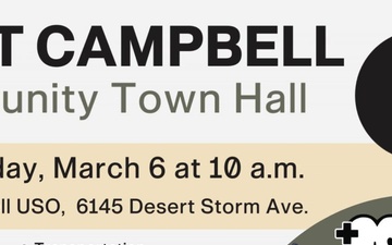 Fort Campbell Community Town Hall, Mar 6, 2024