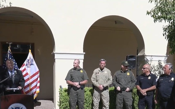 Operation Plaza Spike Press Conference