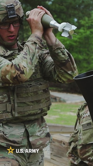 3rd Infantry Division mortar team wraps up day 3 at the International Best Mortar Competition