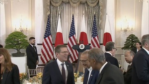 Secretary of State Antony J. Blinken and Vice President Harris co-host and deliver remarks at a State luncheon in honor of Japanese Prime Minister Kishida Fumio at the Department of State