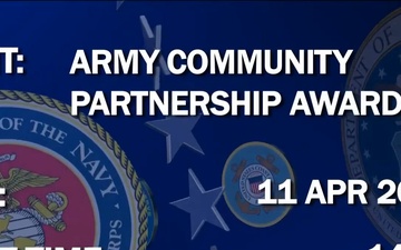 Army Community Partnership Awards