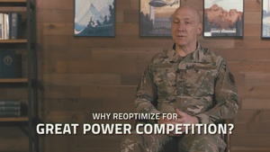 CSAF Leadership Short on Great Power Competition - Why Reoptimize for GPC?