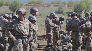Air Assault School Tower Rappel B-Roll