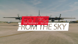 Viewing the eclipse from the sky