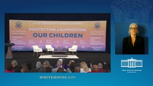 Vice President Harris Participates in a Bipartisan Safer Communities Act Moderated Conversation