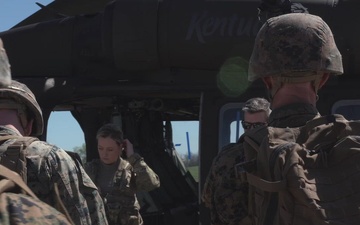 Joint Air Assault Raid Exercise B-Roll Day 2